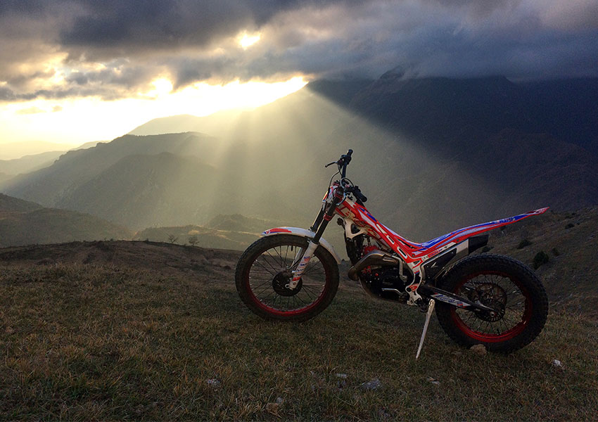 noleggio moto da trial